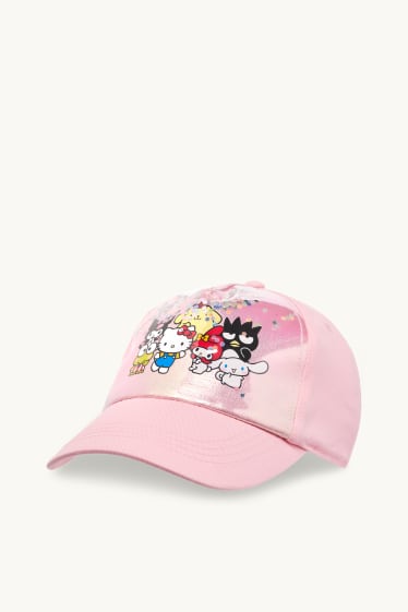 Nena - Hello Kitty i amics - gorra de beisbol - efecte brillant - rosa