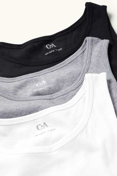 Nen - Paquet de 3 - samarreta interior - gris