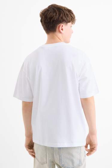 Copii - Băieți - Fast & Furious - tricou cu mânecă scurtă - alb