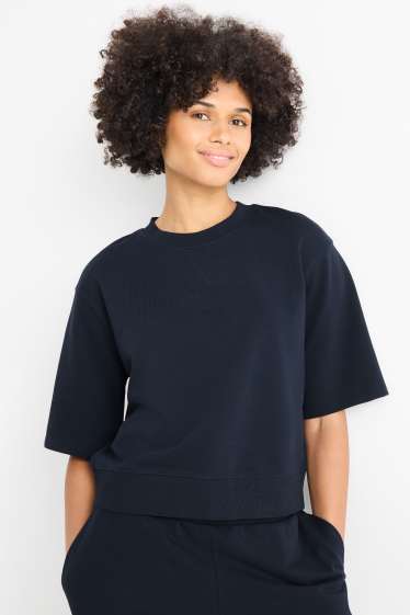 Dames - Sweatshirt - donkerblauw