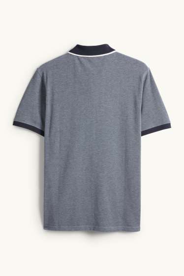 Herren - Poloshirt - Regular Fit - blau