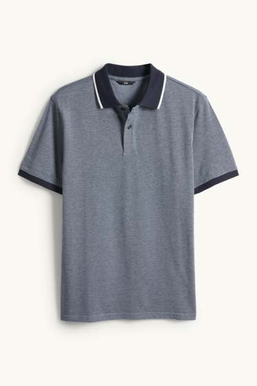 Herren - Poloshirt - Regular Fit - blau