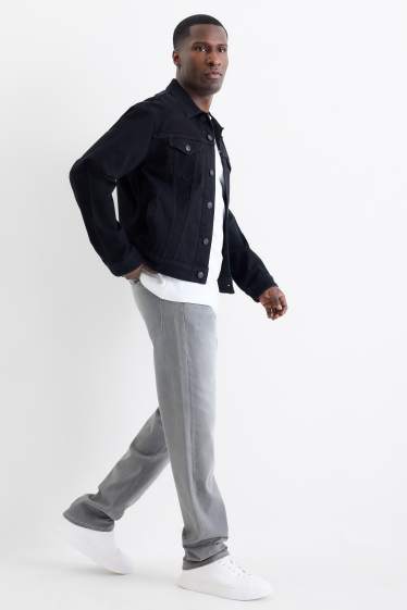 Heren - Straight jeans - grijs