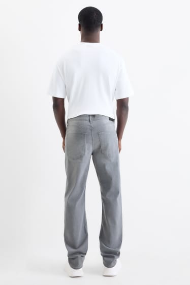 Heren - Straight jeans - grijs
