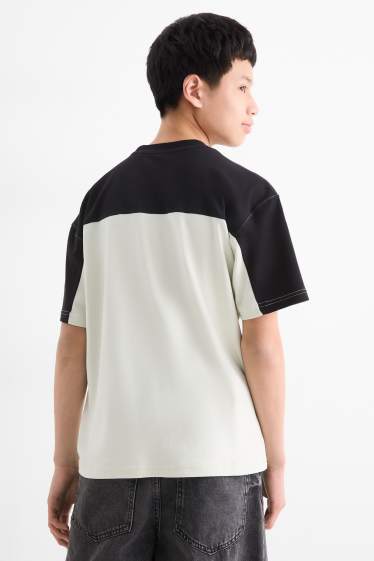 Bambini - T-shirt - bianco / nero
