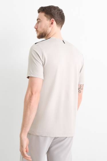 Hommes - T-shirt de sport - regular fit - gris