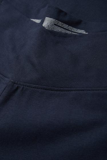 Dámské - Sportovní legíny - tmavomodrá