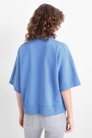 Damen - Sweatshirt - blau