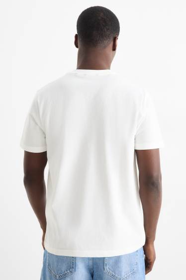 Men - T-shirt - regular fit - white