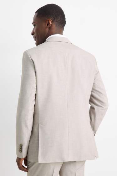 Uomo - Giacca coordinabile - regular fit - Flex - grigio