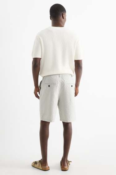 Pánské - Šortky - bílá