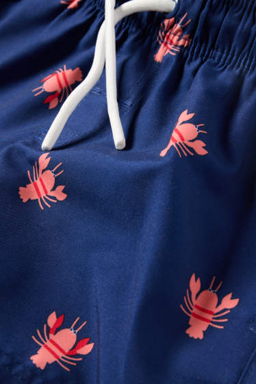 Enfants garçons - Homard - short de bain - bleu foncé