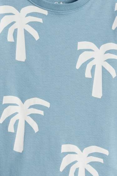 Kinder Jungen - Multipack 3er - Gorilla, Löwe und Elefant - Kurzarmshirt - bunt