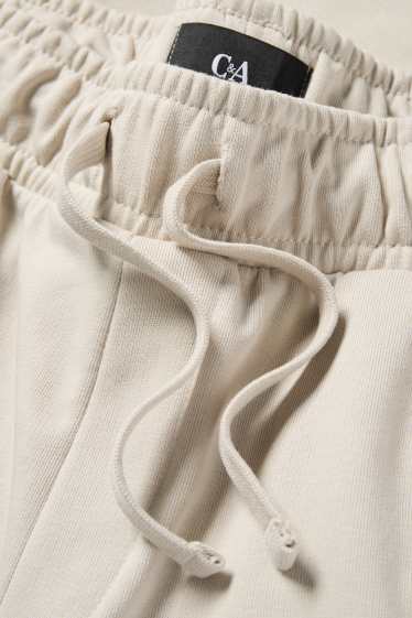 Uomo - Shorts di felpa - grigio