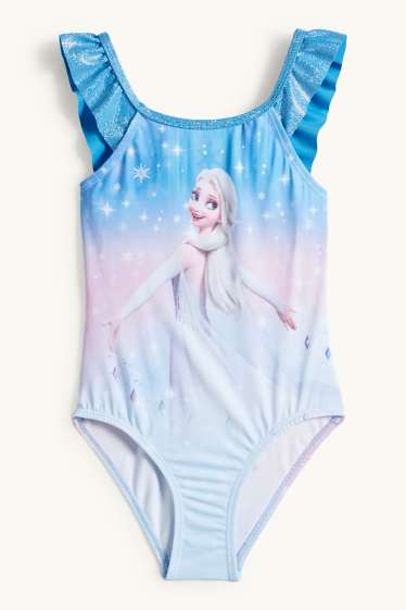 Copii - Fete - Frozen - costum de baie - LYCRA® XTRA LIFE™ - albastru