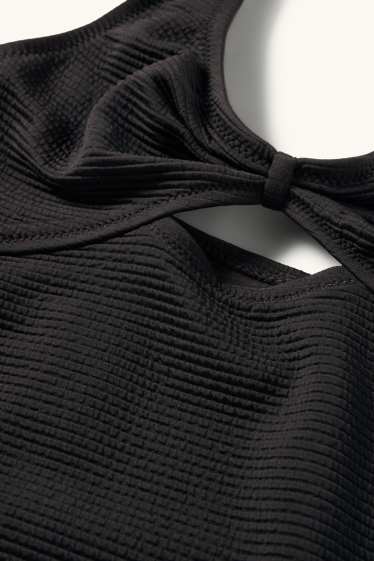 Copii - Fete - Costum de baie - reiat - LYCRA® XTRA LIFE™ - negru