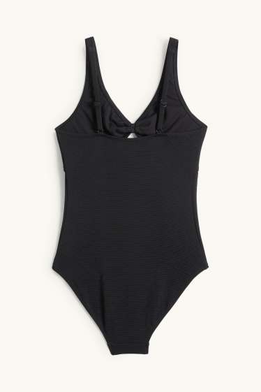 Copii - Fete - Costum de baie - reiat - LYCRA® XTRA LIFE™ - negru