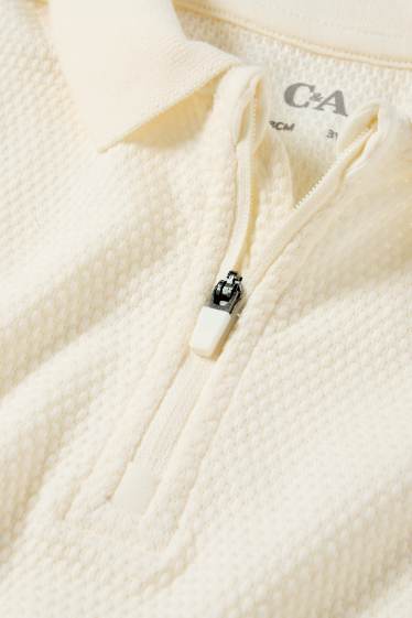 Nen - Polo - texturat - crema