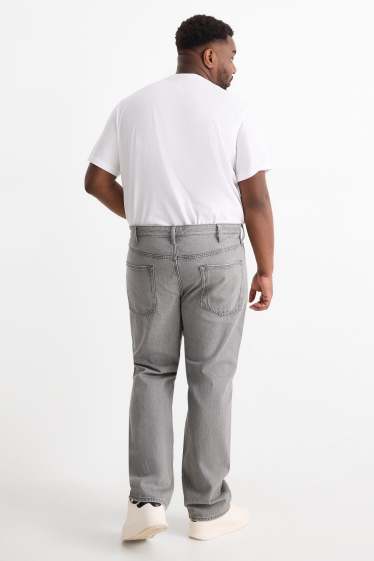 Heren - Straight jeans - grijs