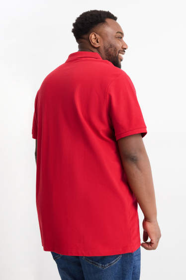 Men - Polo shirt - red