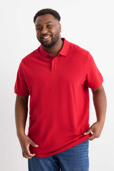 Men - Polo shirt - red