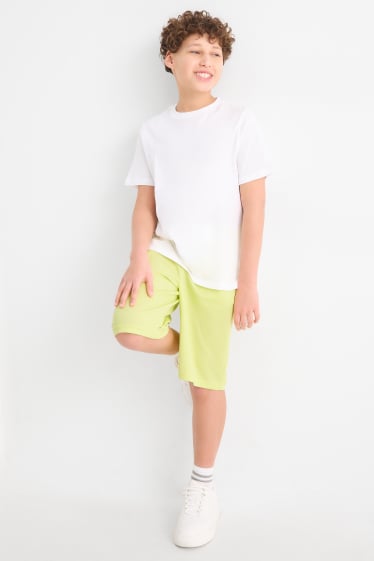 Nen - Paquet de 3 - bermudes - gris/groc