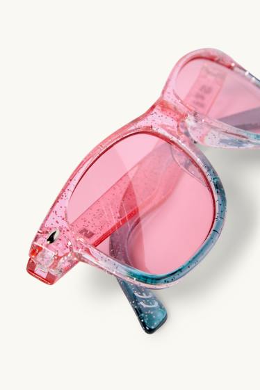 Copii - Fete - Lilo & Stitch - ochelari de soare - roz / albastru deschis