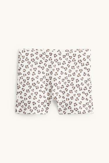 Baby Girls - Bow - baby pyjamas - 2 piece - brown / cremewhite