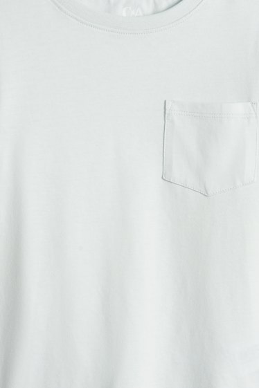 Kinder Jungen - Multipack 5er - Zebra, Nashorn und Löwe - Kurzarmshirt - orange / blau