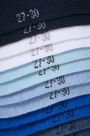 Nen - Paquet de 10 - mitjons turmellers - blau