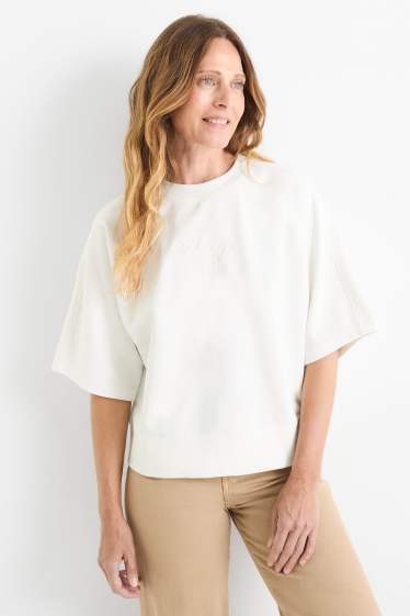 Dames - Sweatshirt - wit