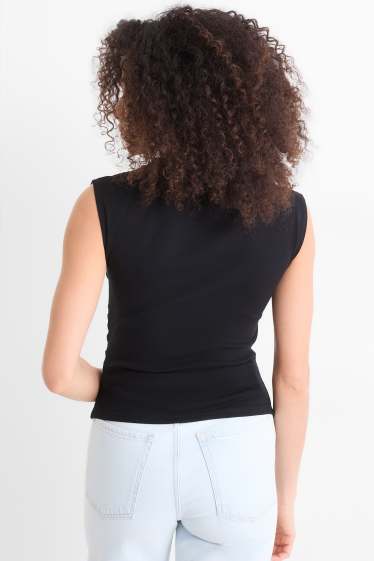 Damen - Top - schwarz