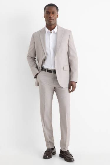 Bărbați - Pantaloni modulari - regular fit - Flex - bej