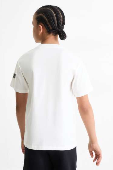 Kinderen: jongens - Gaming controller - T-shirt - wit