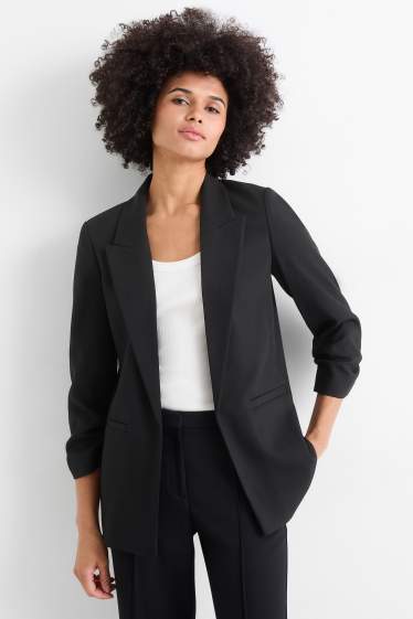 Femei - Blazer office - regular fit - negru
