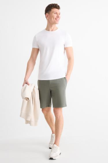 Herren - Sweatshorts - khaki