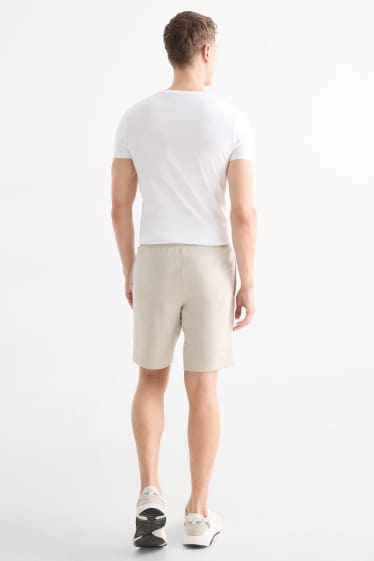 Uomo - Shorts di felpa - grigio