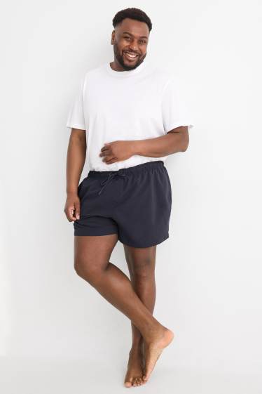 Hommes - Short de bain - bleu foncé