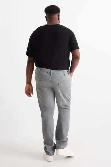 Bărbați - Straight jeans - gri