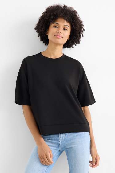 Damen - Sweatshirt - schwarz