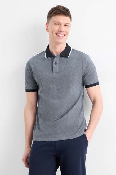 Herren - Poloshirt - Regular Fit - blau