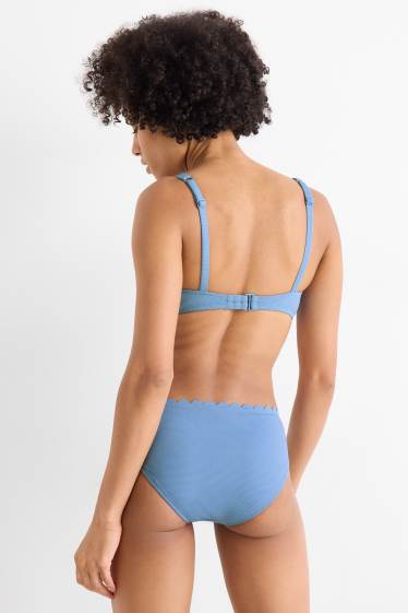 Damen - Bikini-Top - wattiert - bügellos - LYCRA® XTRA LIFE™ - blau