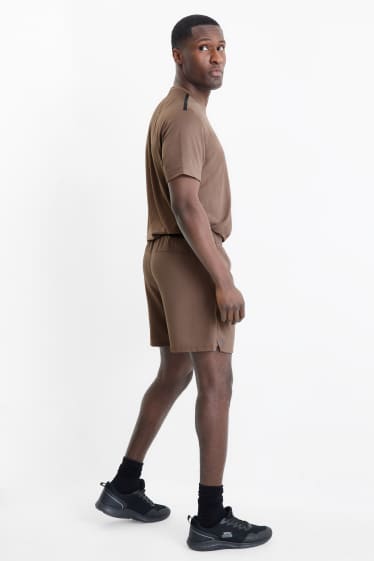 Hombre - Shorts funcionales - topo