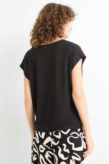 Donna - T-shirt - regular fit - nero