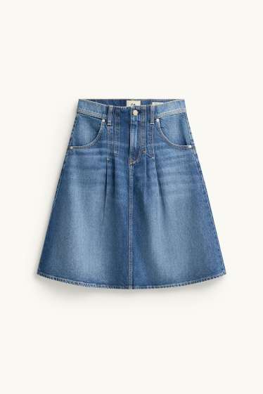 Dames - Spijkerrok - blauw