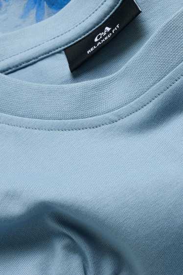 Herren - T-Shirt - Relaxed Fit - hellblau