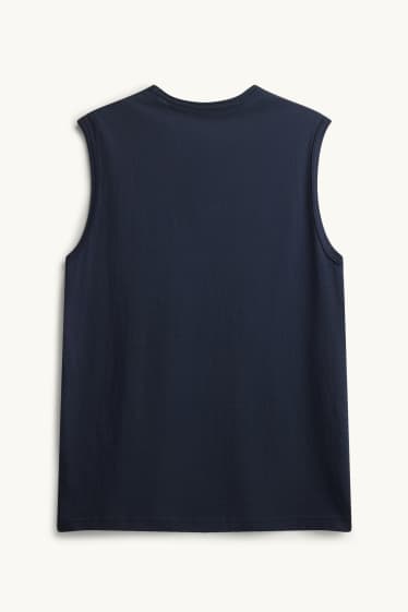 Hommes - Débardeur - bleu foncé
