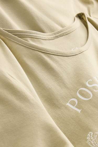 Damen - Nachthemd - hellgrün