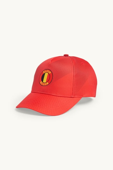 Children Boys - Belgium - baseball cap - red