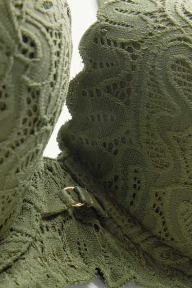 Femmes - Soutien-gorge avec armatures - FULL COVERAGE - ampliforme - vert